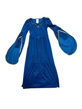 California Costumes Lady Guinevere Dress Child Size X-Large Blue Velvet Renaissa